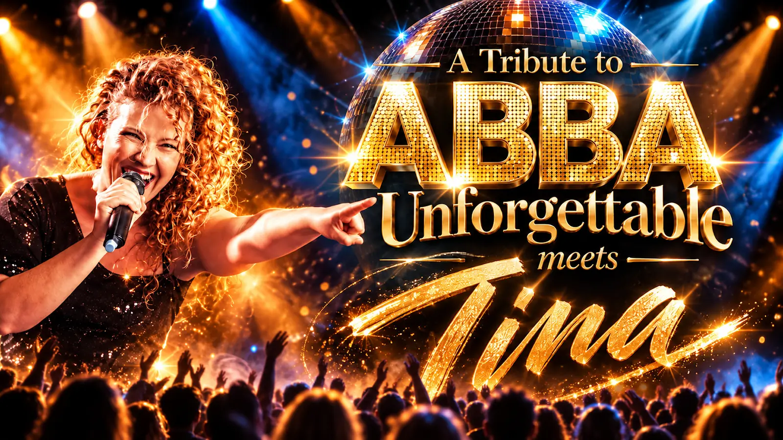 ABBA meets Tina mit Diana Barth im goldenen Konzertlicht
